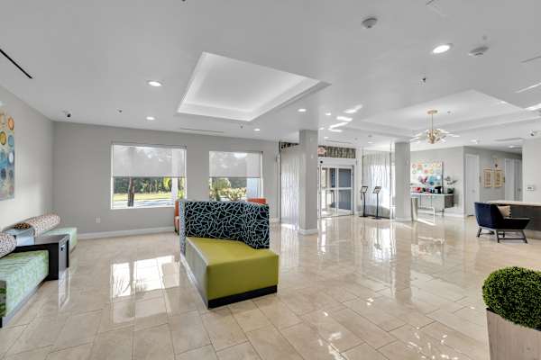 Building Lobby at Avia Apartments at Reedy Creek, Kissimmee, Florida